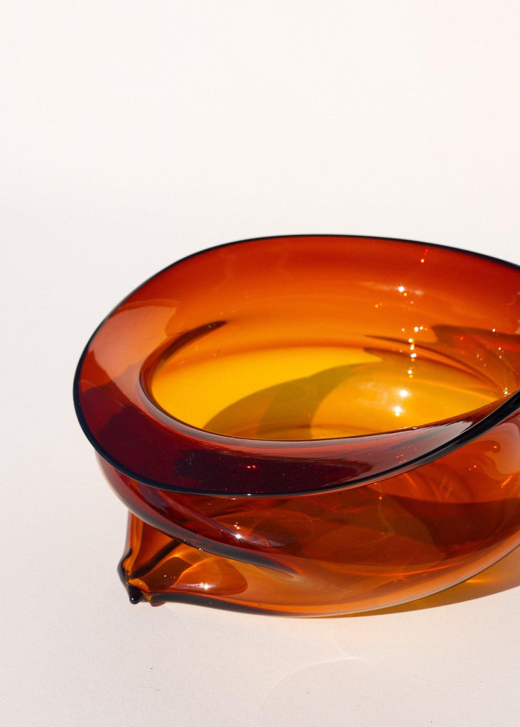 Large Deflated Bowl #4 by Sticky Glass | Eleven