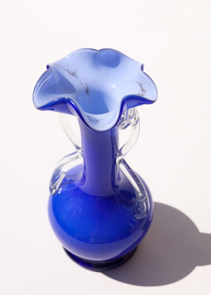 Vintage Blue Vase by Vintage | Eleven